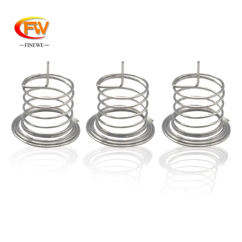 FINEWE Custom 100 шт./лот пользовательская электронная сенсорная пружина батареи для