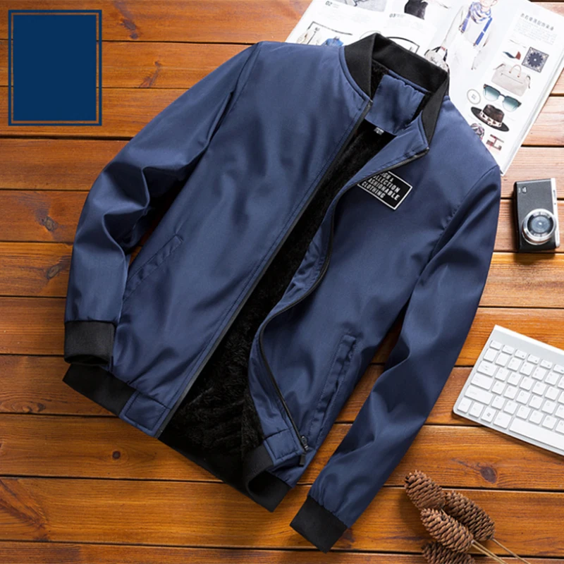 

Men Bomber Jacket Thin Slim Long Sleeve baseball Jackets Windbreaker Zipper Windbreaker Jacket Male Outwear Brand Clothing