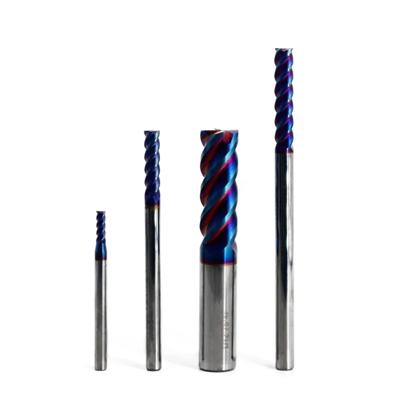 Augusttools режущий HRC65 4 Флейта Фреза ucu металлический сплав Карбид фрезерные