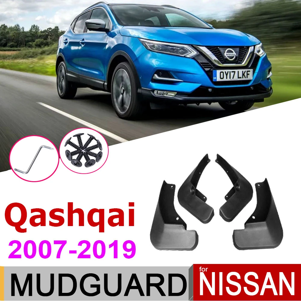 Брызговики для Nissan Qashqai J10 J11 2019 ~ 2007 брызговики аксессуары крыльев 2018 2017 2016 2015 2014 2013