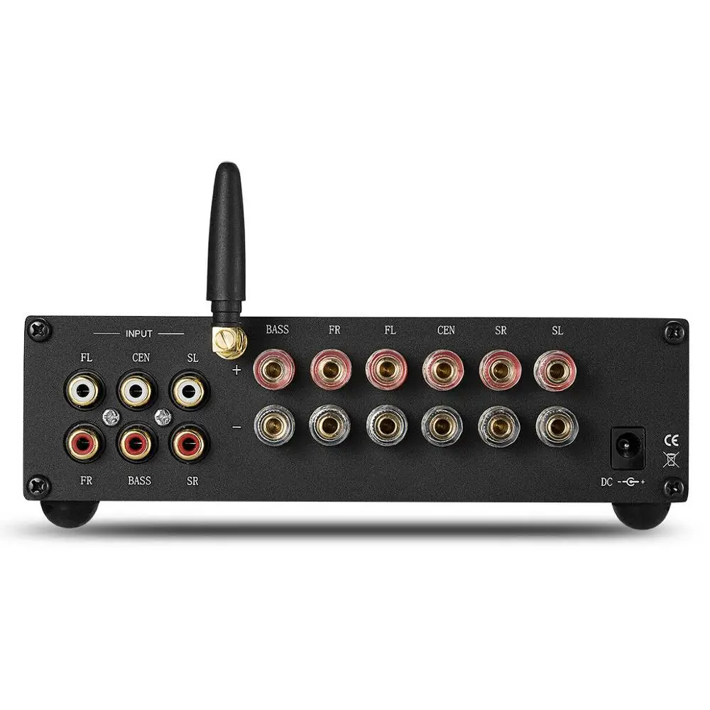 Цифровой усилитель мощности Douk Audio Hi Fi 5 1 канала Bluetooth 0 TPA3116 домашний стерео аудио