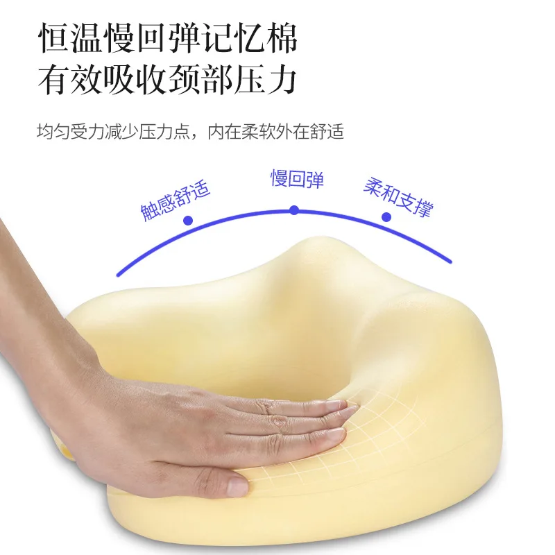 Автомобильный Электрический массажный подголовник для шеи u образная память