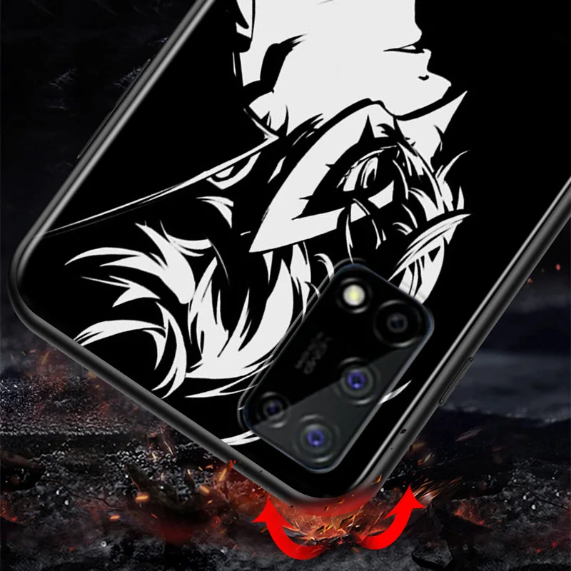 

Hot Anime Persona 5 Game For Huawei Honor V30 30S 30i 30 20E 20i 20S 20 Lite Pro Plus Black Phone Case