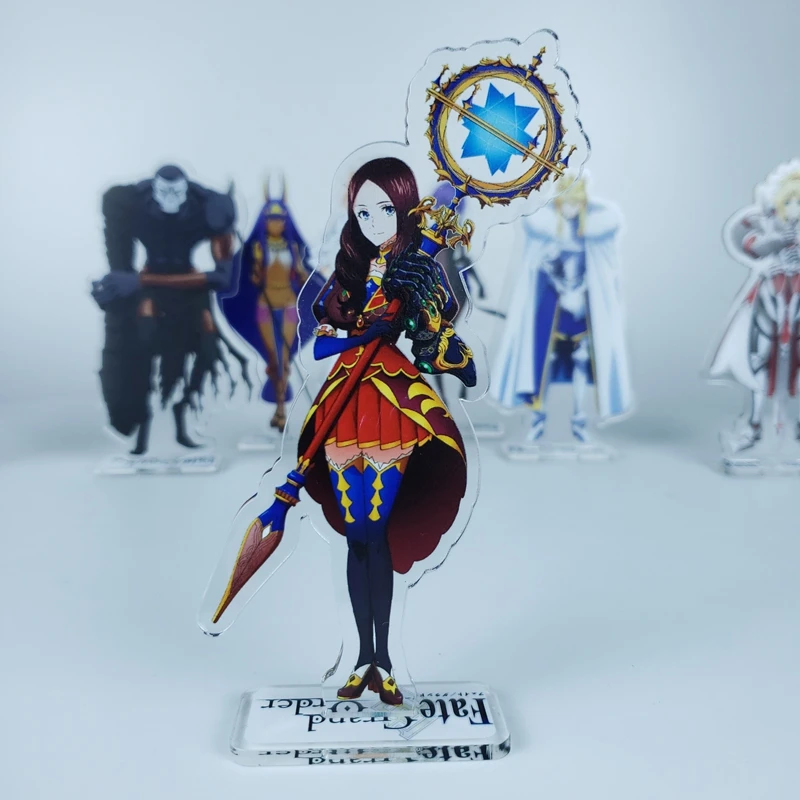 Аниме Fate Grand для FGO Жанна д 'Арк сабля изменить Мерлин Косплэй фигурка на