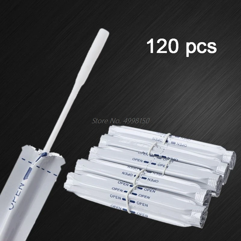 120Pcs/Box Wet Alcohol Cotton Swabs Double Head Cleaning Stick For 2.4 PLUS IQOS 3.0 LIL/LTN/HEETS/GLO Heater Sept Dropship | Электроника