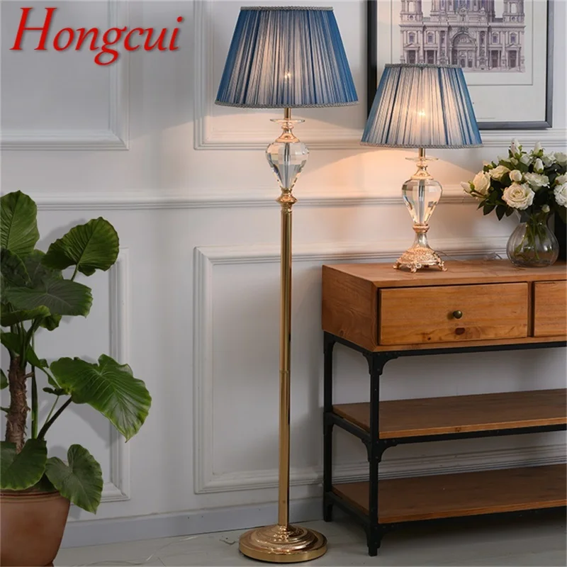 

Hongcui Floor Lamps Light Modern LED Luxury Design Crystal Decorative For Home Living Room