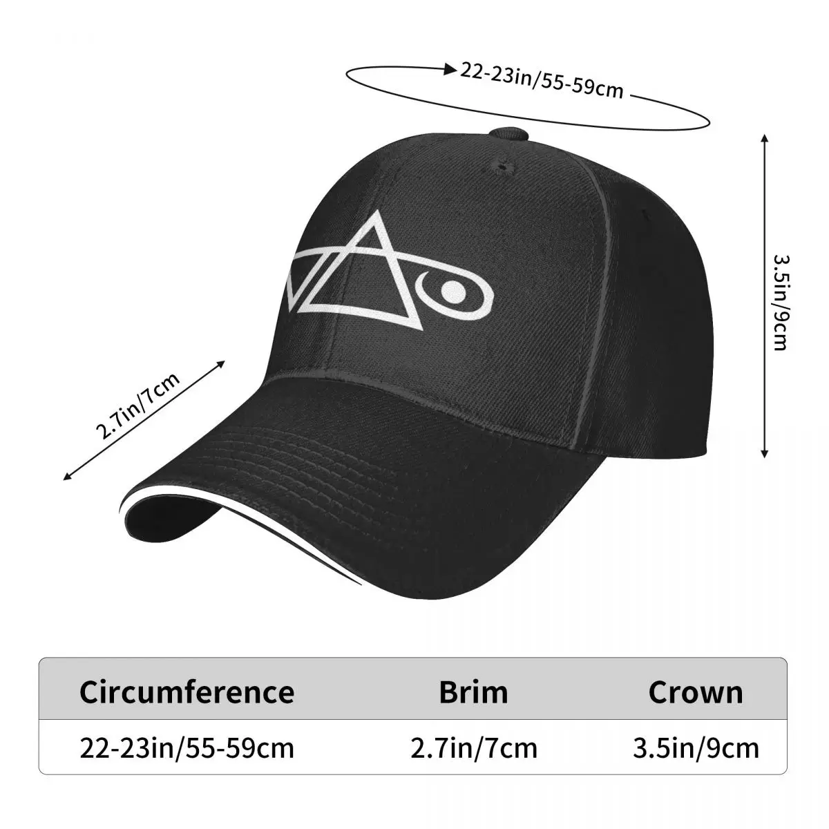 

Baseball Cap Men Steve Vai Logo Fashion Caps Hats for Logo Asquette Homme Dad Hat for Men Trucker Cap