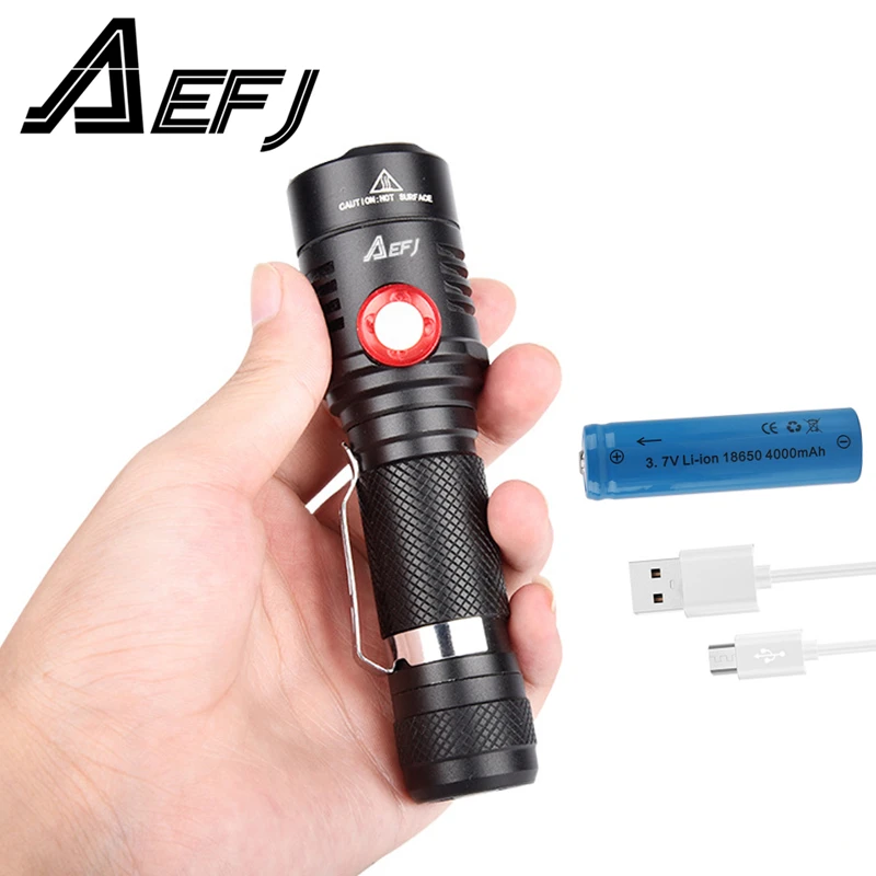 1000LM XM L2 светодиодная вспышка светильник USB Перезаряжаемые фонарь велосипед лампы