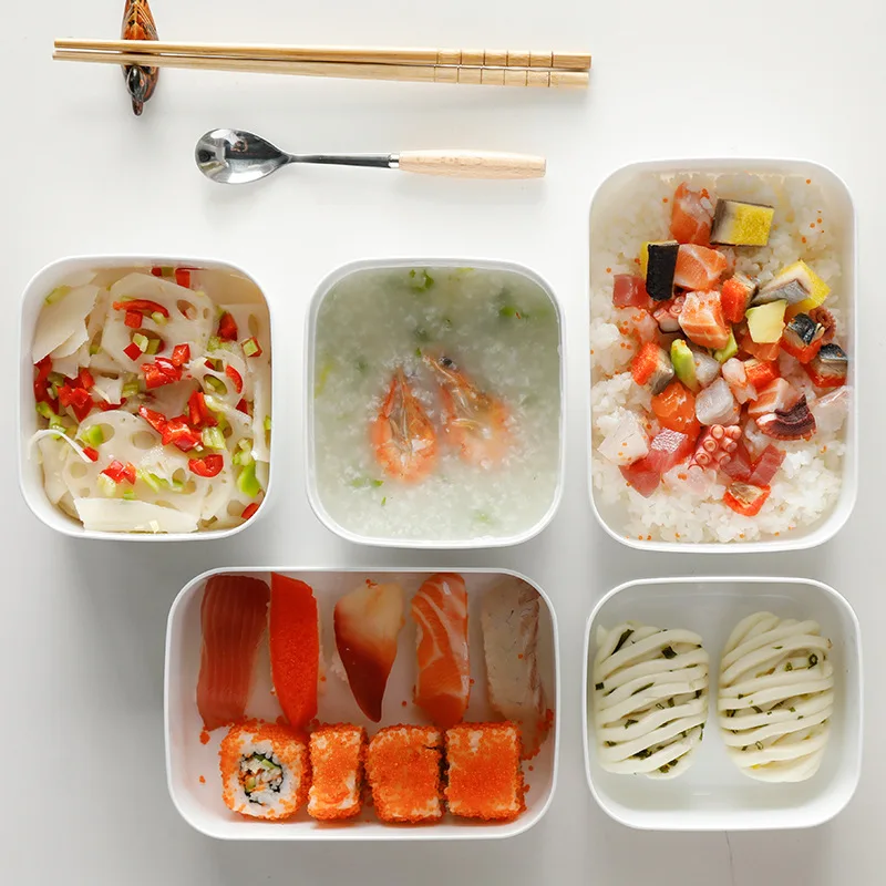 Многофункциональная коробка для хранения продуктов контейнер Ланч-бокс