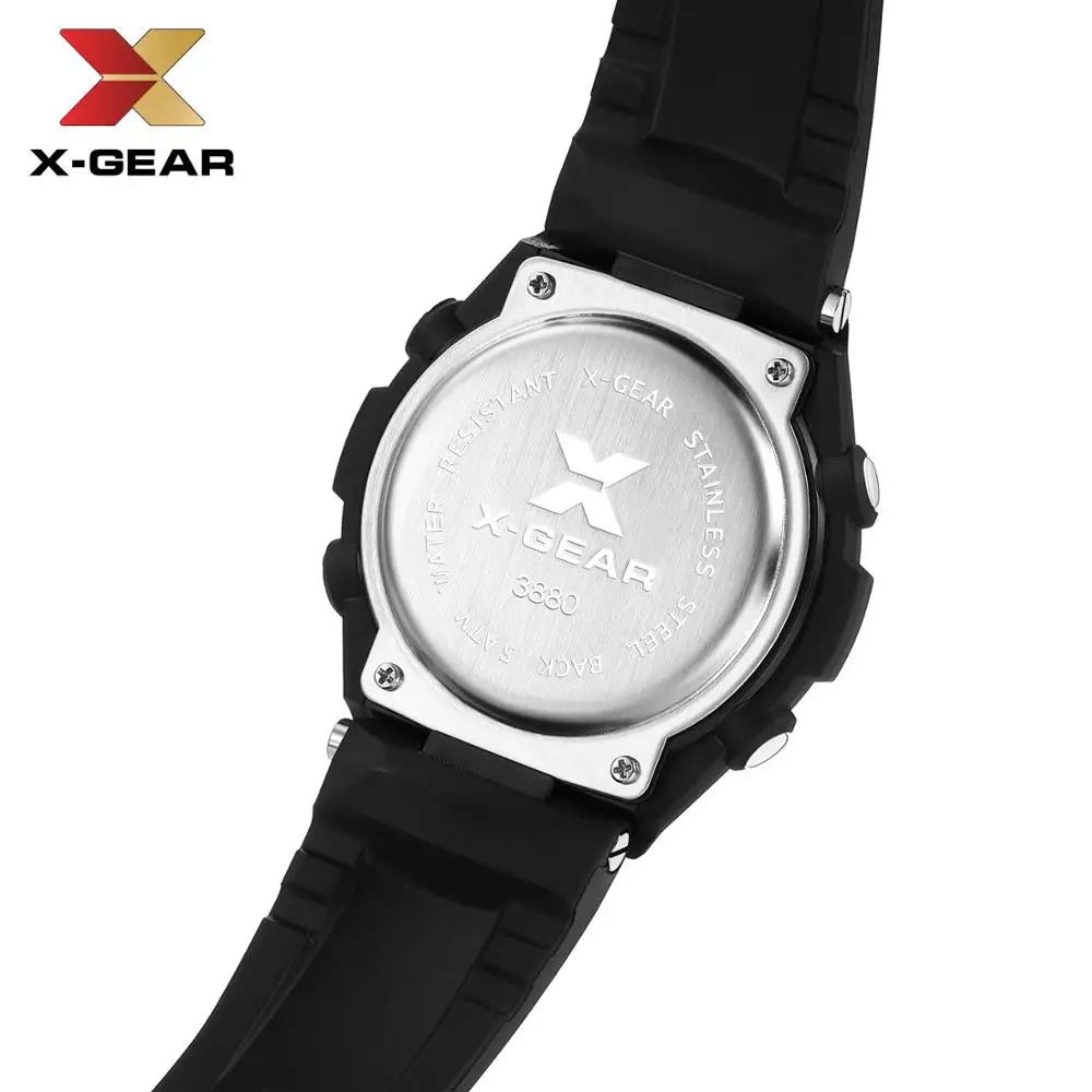 

X-GEAR 3880 Muslim Prayer Clock Qibla Time Reminder Clock Islamic Calendar Water Resistant Watch Super Azan Clock watches
