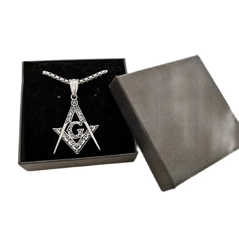 Новое ожерелье с подвеской из нержавеющей стали 316L золотого цвета Бесплатная