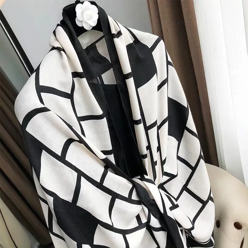 2021 Дамская мода в ацтекском стиле с кисточками шаль из вискозы шарф для женщин