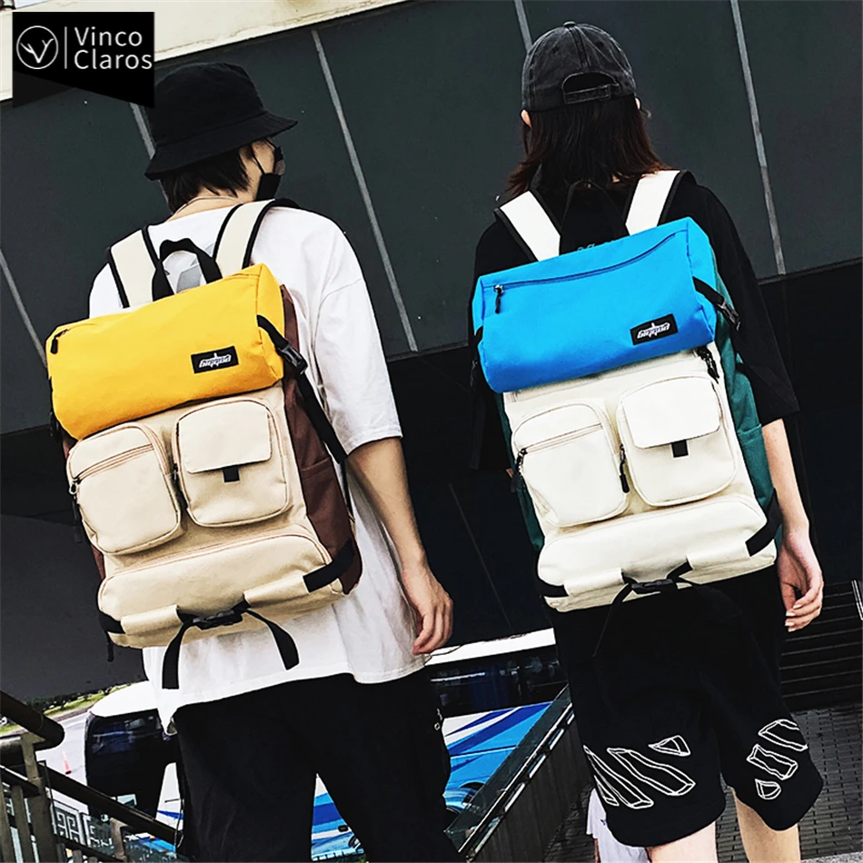 

Unise Trend Travel Backpack Large Capacity School Backpacks for Teenager Multi Pocket Design Men's Sports Backpack Youth Mochila