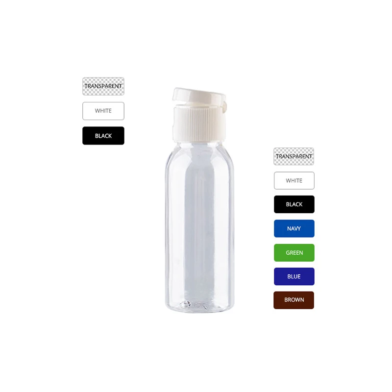 Круглая пластиковая Флип-лампа 30 мл X 50 женский лосьон объемом 1 унция флакон для