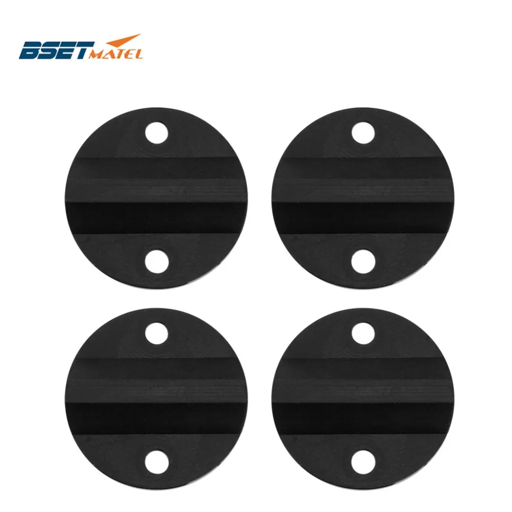

BSET MATEL 4 PCS High Quality Fishing Holder Round Rubber Gasket Grip the Rail Prevent Damage to Rail Boat Marine Accessorie