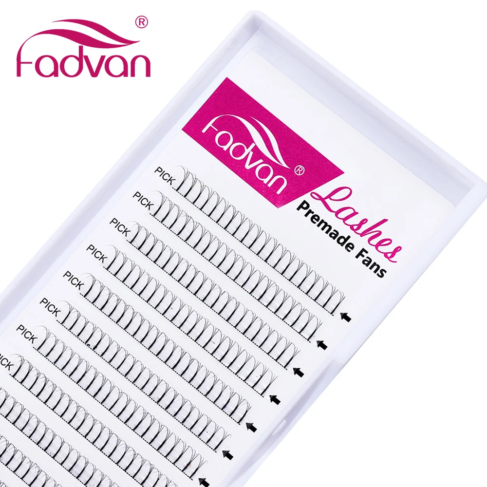 Ресницы для макияжа Fadvan объемные 8 15 мм|Накладные ресницы| |