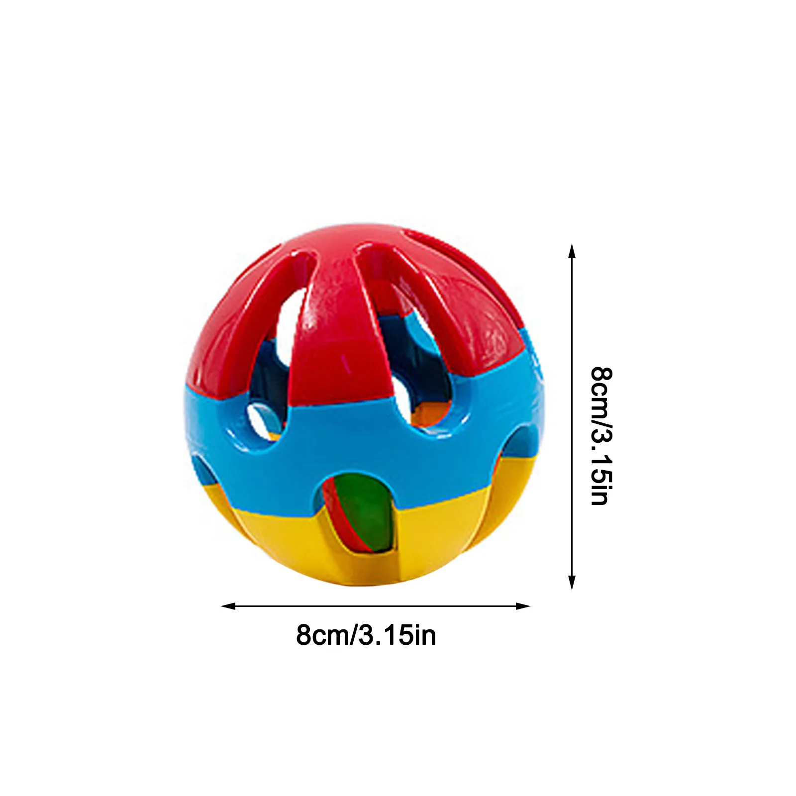 

Kids Toy Baby Rattle Ball Colorful Bell Developmental Balls Newborn Dumbbells Baby Gift Puzzle Early Education Rattle Toys