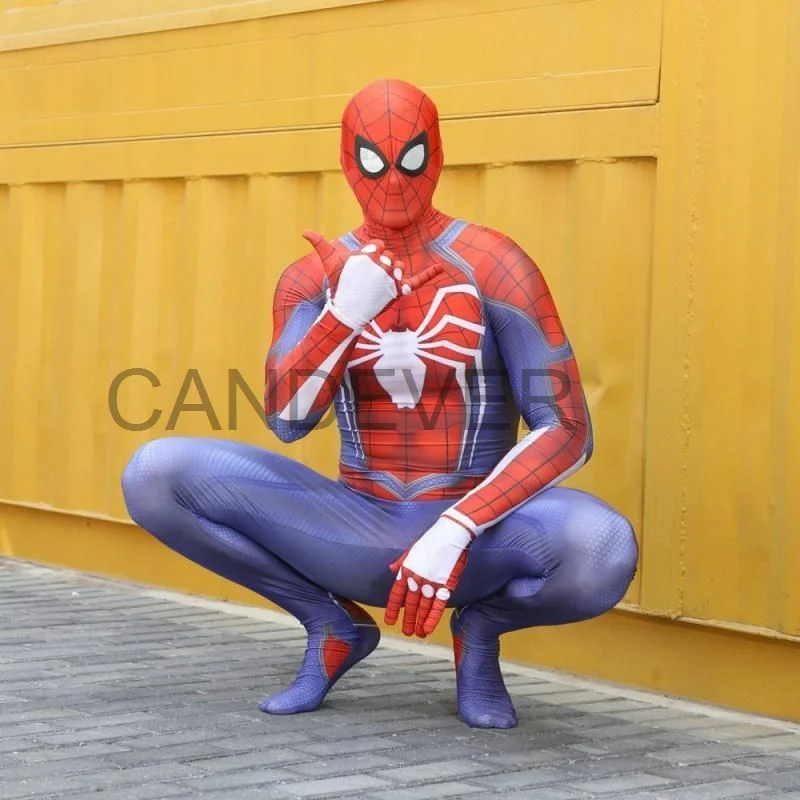 Потрясающий костюм Майлс Моралес взрослые дети домашний железный далеко от дома