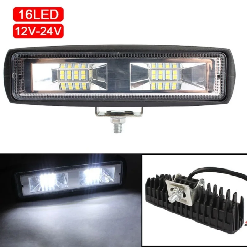 

Мотоциклетная Передняя светильник s 12-24V для авто, грузовик, лодка тракторный прицеп Offroad Рабочий светильник высокое качество светодиодный р...