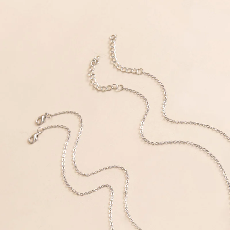 DIYI 1 пара сердце кулон ожерелье из нержавеющей стали с проектом Король Ожерелье