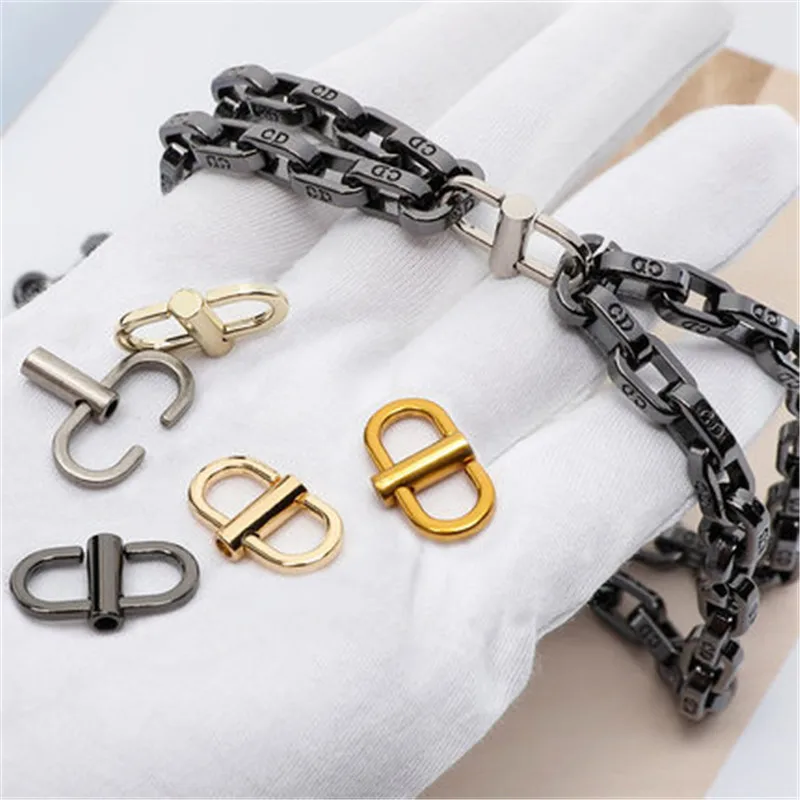 Металлический вращающийся поворотный крючок для сумок цепочка ремня 8 форм