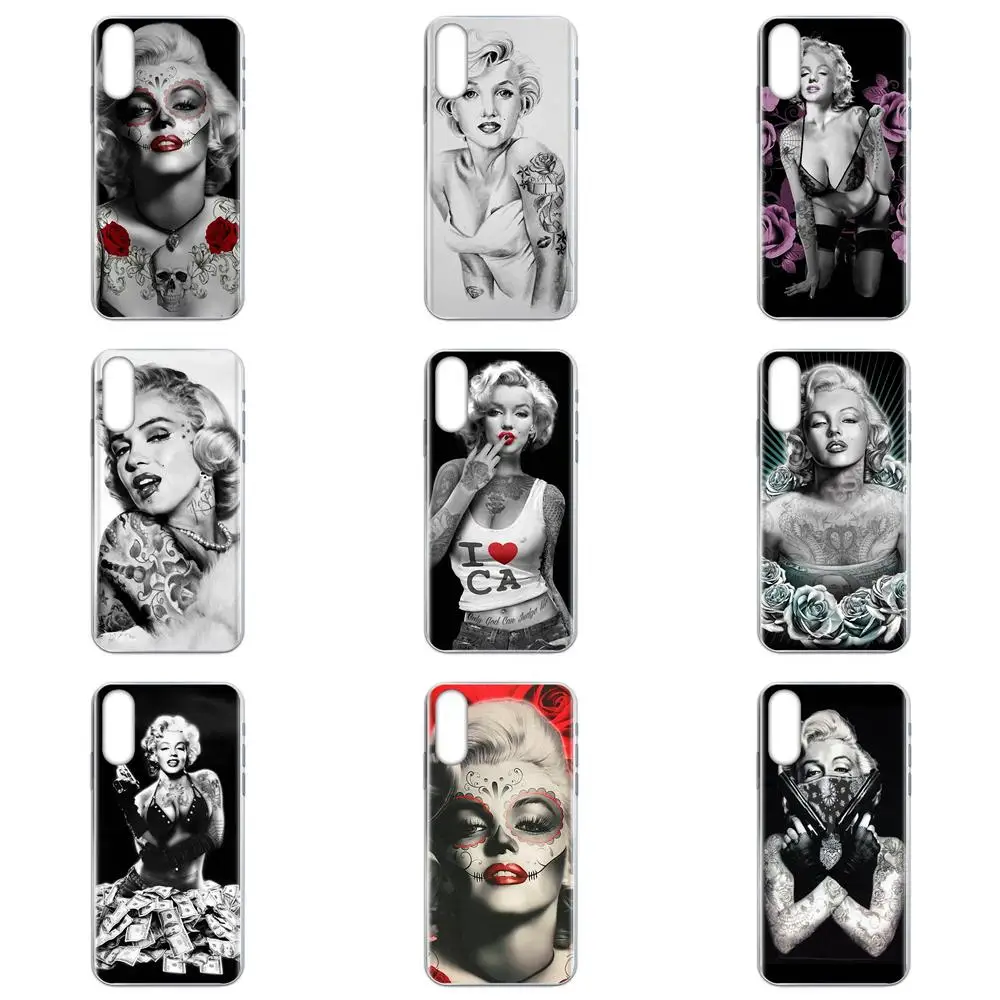 Очки с черепом Marylin Monroe Tatooe для Xiaomi Redmi mi10 lite Pro Note 9 PRO Max 9s Mi9 K30 K20 Pro|Бамперы| |