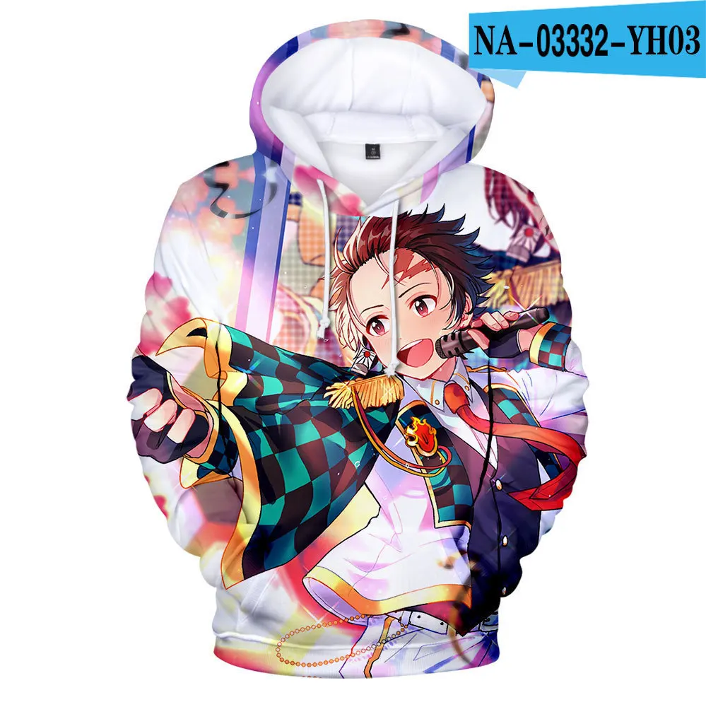 

3D Child Hoodie Japan New Anime Demon Slayer Blade Hoodies Sweatshirts Sudaderas Harajuku Streetwear Women Men Clothing Clothes