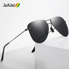 Солнцезащитные очки JackJad мужские, водительские, винтажные, полуметаллические, авиаторы, A674, 2021