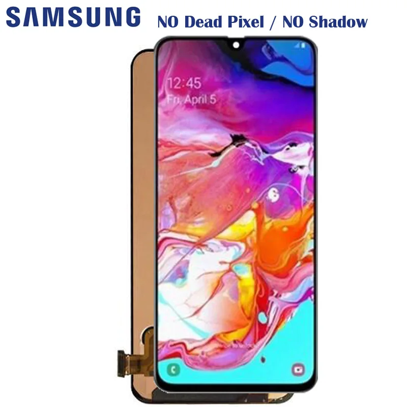 Enlarge ORIGINAL 6.7'' SUPER AMOLED LCD Display For Samsung Galaxy A70 LCD A705 A705F SM-A705MN Display Touch Screen Digitizer Assembly