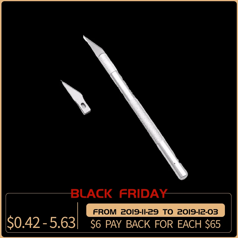 OUTAD портативный нож для рукоделия прецизионный резак нескользящая ручка