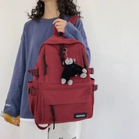 weysfor vogue waterproof nylon backpack women men shoulder bag anti theft travel bagpack large backbag teenage school backpack