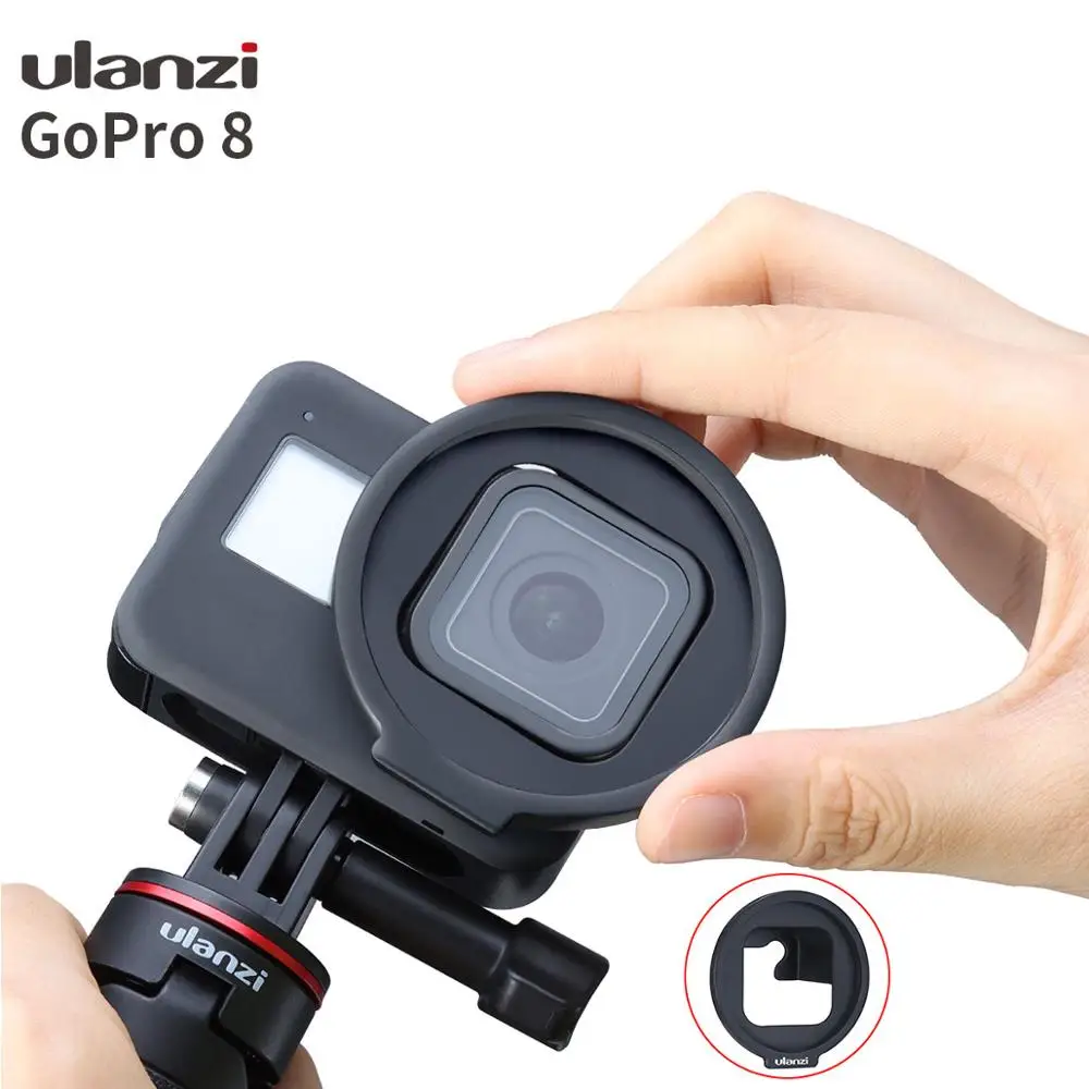 Адаптер фильтра Ulanzi G8 6 52 мм для Gopro Hero Black 8 легко устанавливается съемное кольцо