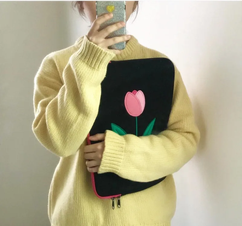 Чехол Тюльпан для ноутбука и планшета 13 дюймов Mac Ipad Pro 9 7 10 8 11 14 5 15 | Компьютеры