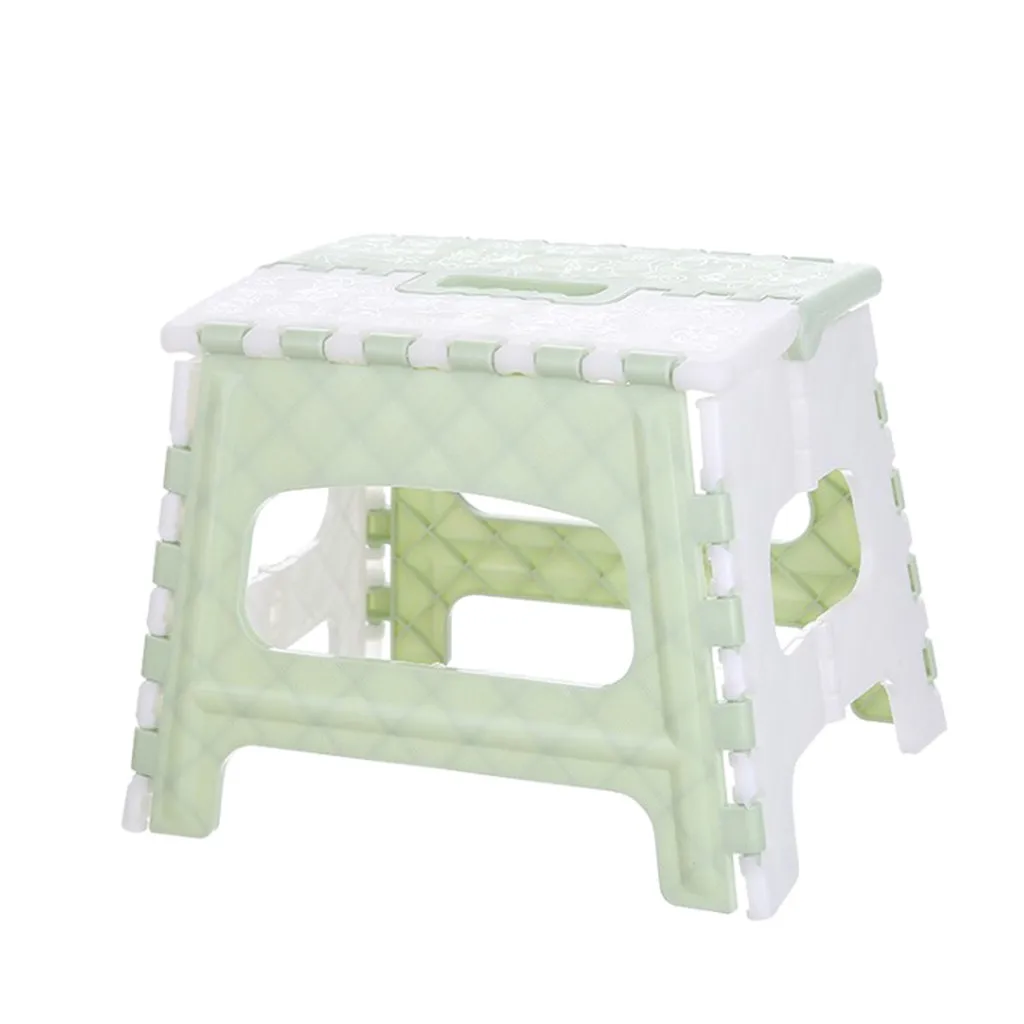 

Plastic Multi Purpose Folding Step Stool Home Train Outdoor Storage Foldable Home Storage Accessory bathroom children adult tool
