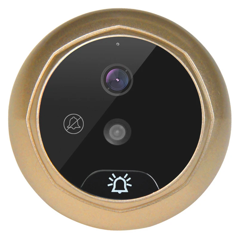 2.4Inch Lcd Color Screen 160 Degrees Ir Night Door Peephole Camera Photo/Video Recording Digital | Безопасность и защита