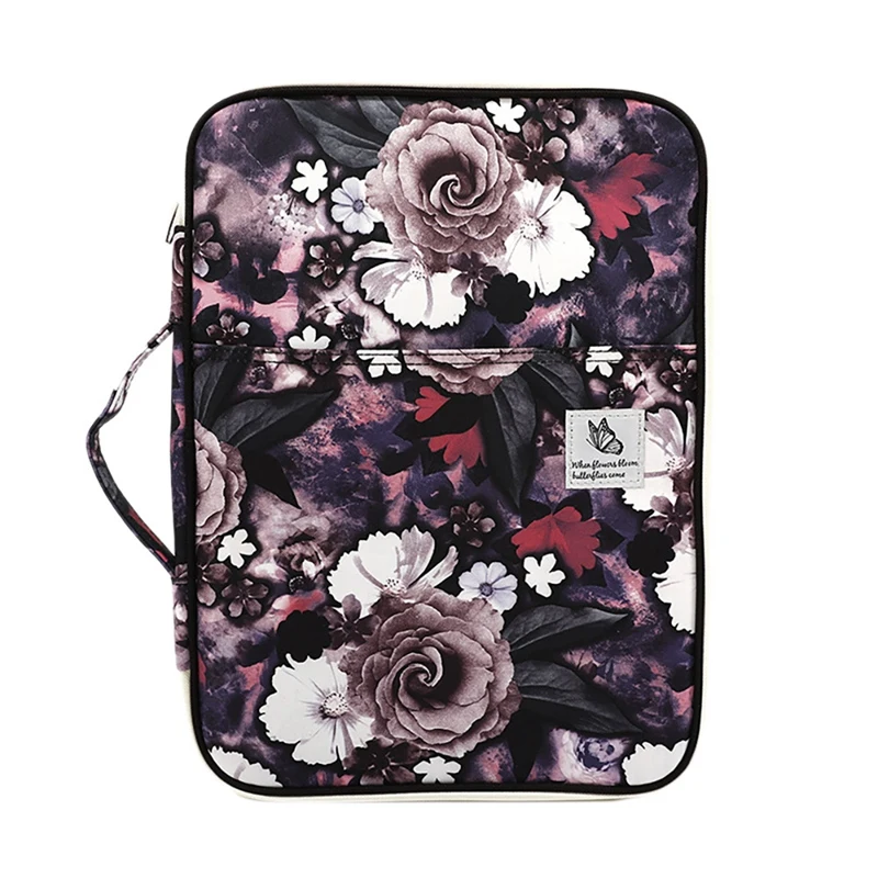 

A4 Document Bag Combination Storage Bag-Waterproof Travel Bag Zipper Protective Cover Suitable For Ipad, Notebooks, Pens