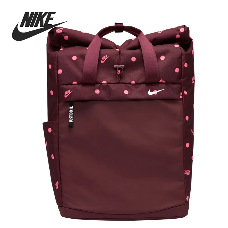 Новые оригинальные рюкзаки NIKE W NK BKPK AOP SP20 женские спортивные сумки|Сумки для