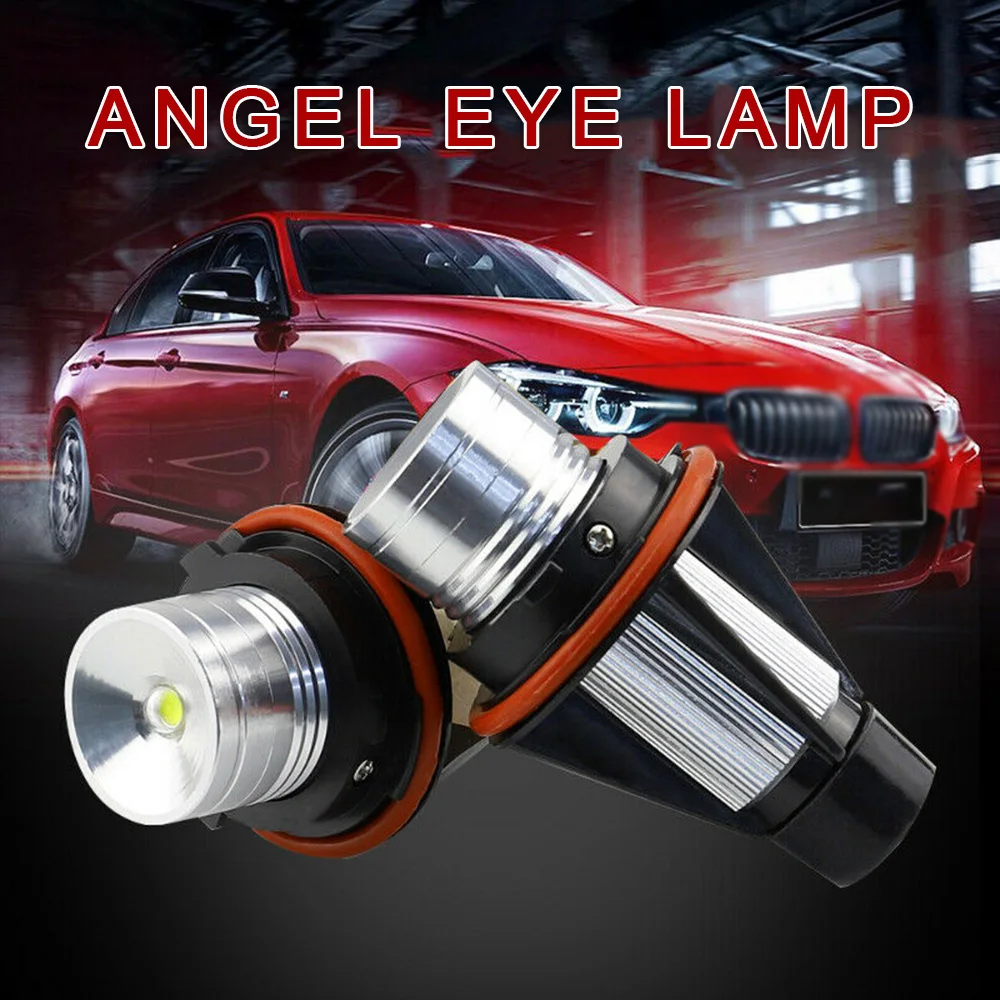 Светодиодсветодиодный гало лампы с ангельскими глазами 6500K 2 шт. для BMW E39 525i 530i 540i