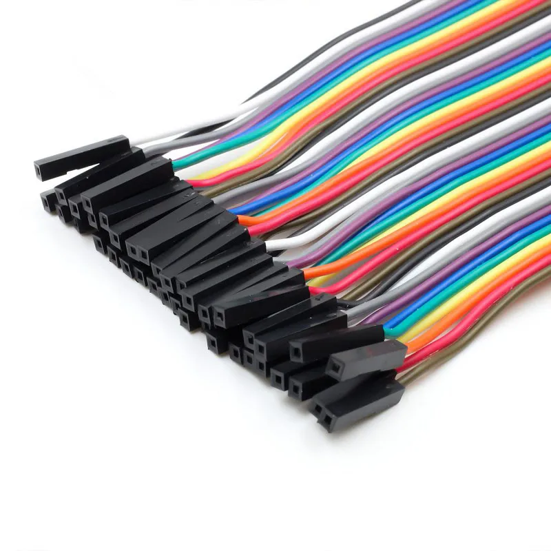 Макетная плата для кабеля Dupont 20 см 2 54 мм Arduino женские мужские джемпера коннектор