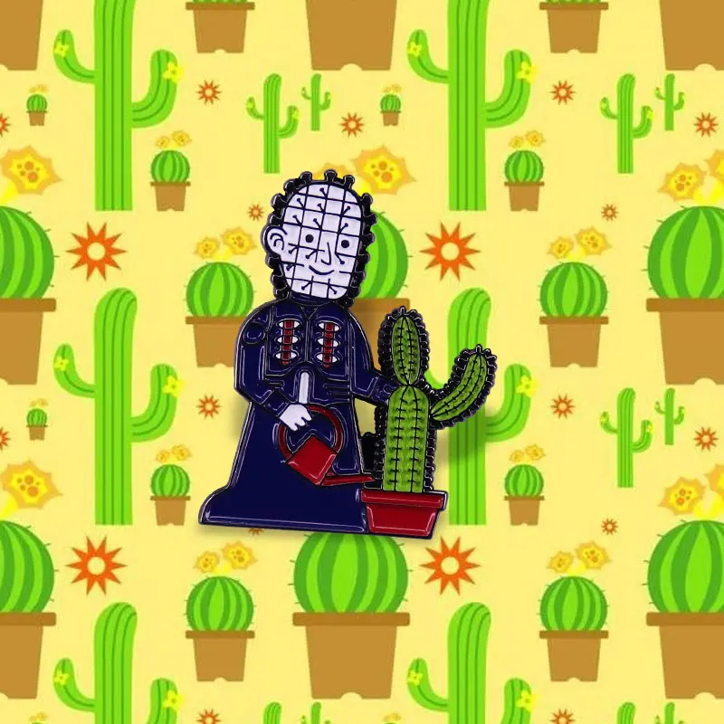 Hellraiser эмали штырь булавочная головка и эхинопсис физалисов перуанские фонарь