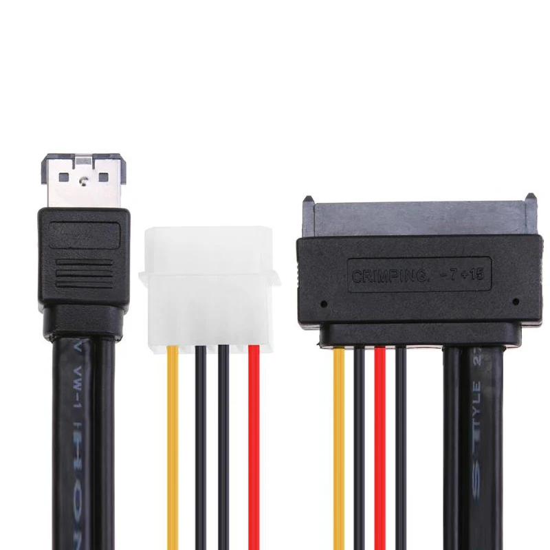 Xiwai ESATA + USB combo DUAL Power 4 контактный IDE для SATA 22P/ 7 15 HDD 5 в 12 В 3 &quot2 5&quot жесткого диска