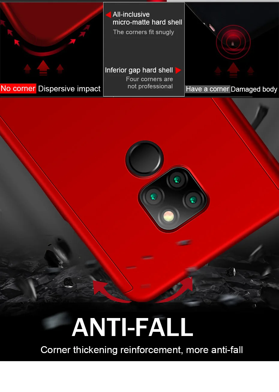 360 полная крышка для телефона для huawei P30 Pro P Smart плюс P10 P20 P30Lite для Коврики 8 9 10 20Lite 30Pro 20X Стекло пленка, чехол для телефона