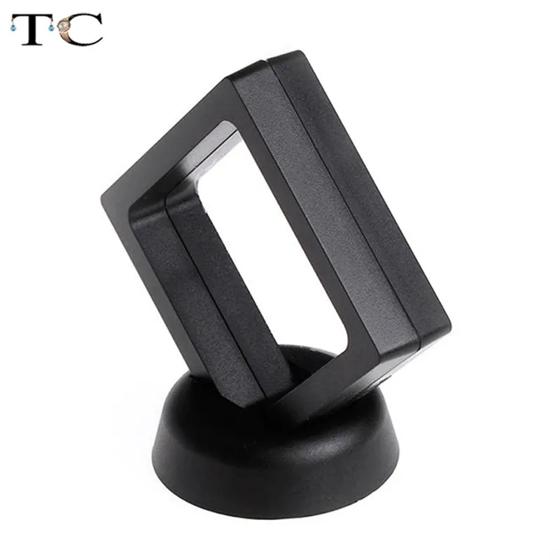 Прозрачный подвесной чехол для ювелирных изделий витрина кольцо плавающий