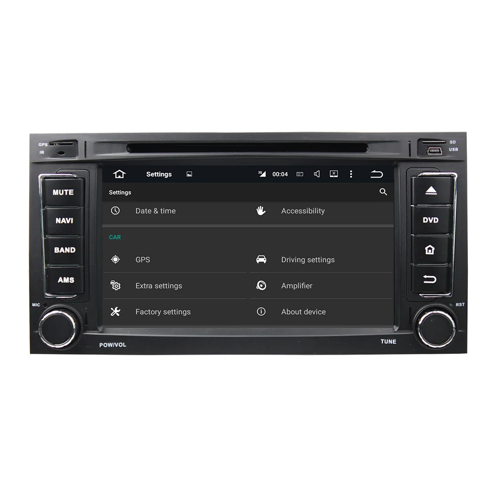 7&quot Android 9.0 PX6 Car DVD Player For VW TOUAREG 2002-2010 MULTIVAN 2008-2012 Audio Stereo Radio 6 Core Multimedia DSP | Автомобили и