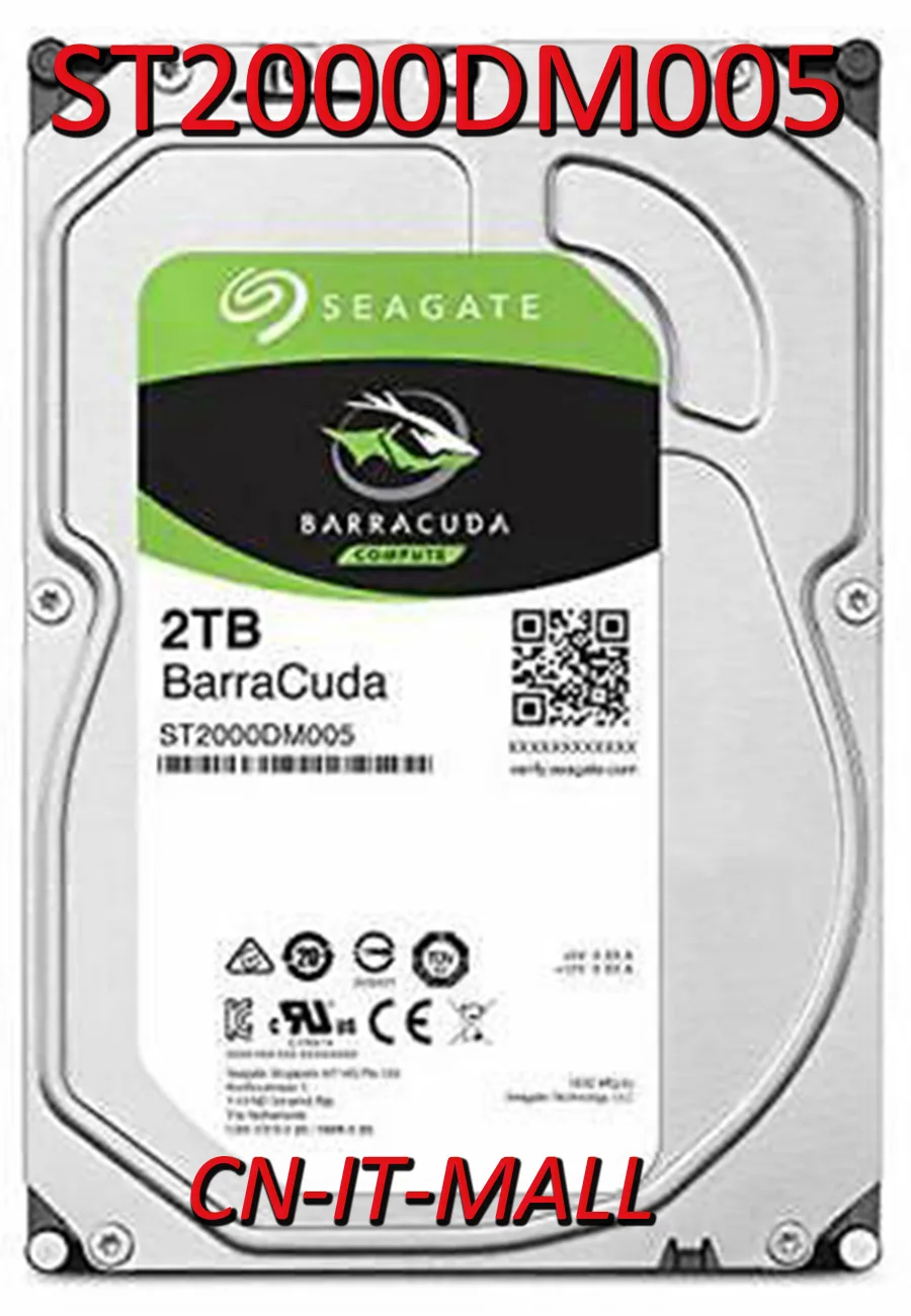 Seagate Barracuda ST2000DM005 2 ТБ 5400 об/мин 256 МБ кэш SATA 6 0 ГБ/сек. 3 5 "Внутренний жесткий