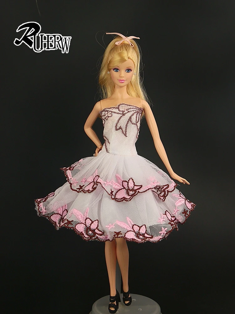 1 шт. модное балетное платье Одежда для куклы Барби высокое качество короткое