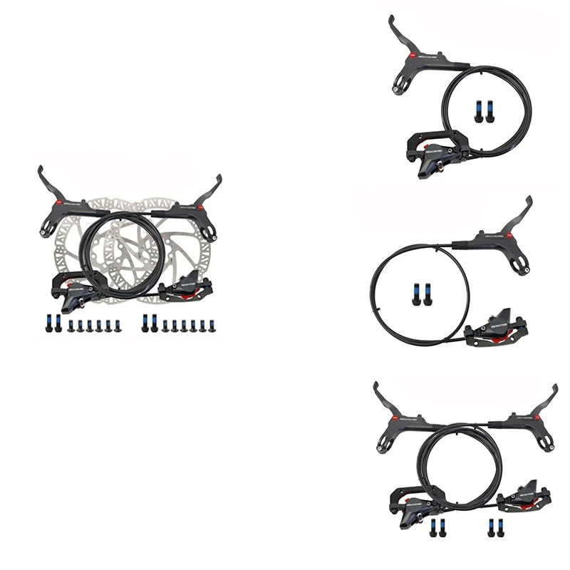 

AKANTOR AK 900 Hydraulic Brake Lever Front 800/ Rear 1450 Mm for Mountain MTB Bicycle Disc Brake Clamp