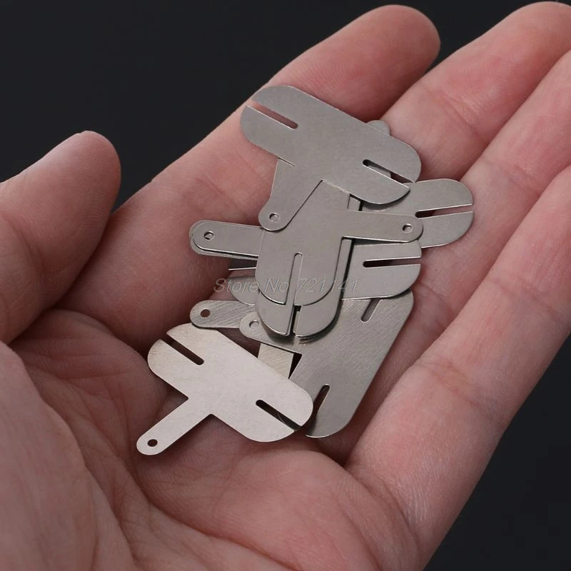 10 шт. литиевые батареи 18650 Т-образная никелированная сталь для соединения батарей