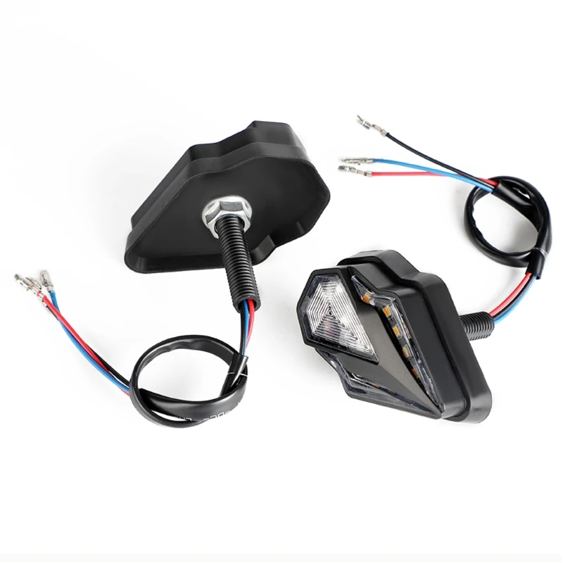 

2021 New Motorcycle LED Turn Signal Indicators Light Amber Blinker Led Motorbike Flowing