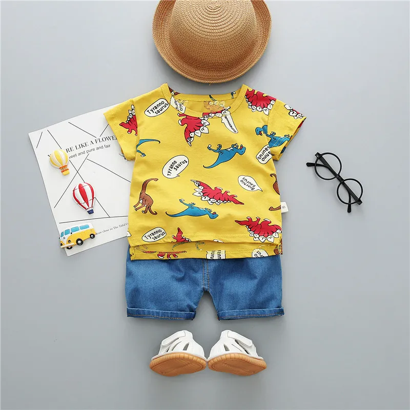 Комплект детской одежды BibiCola летний спортивный костюм из 2 предметов для